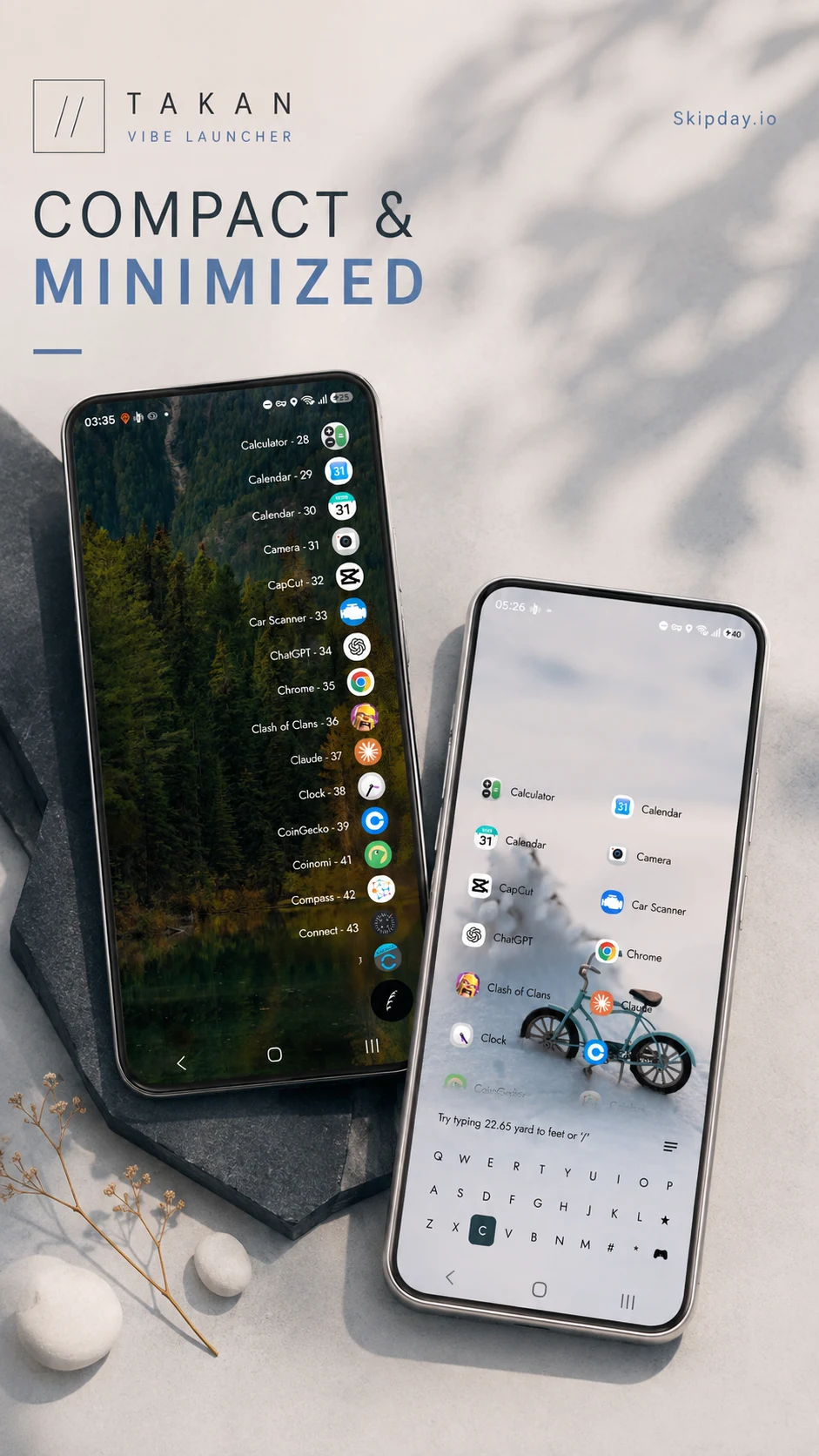 Takan - Vibe Launcher screenshot