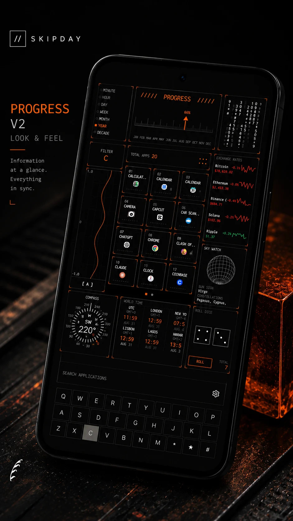 Takan - Vibe Launcher screenshot